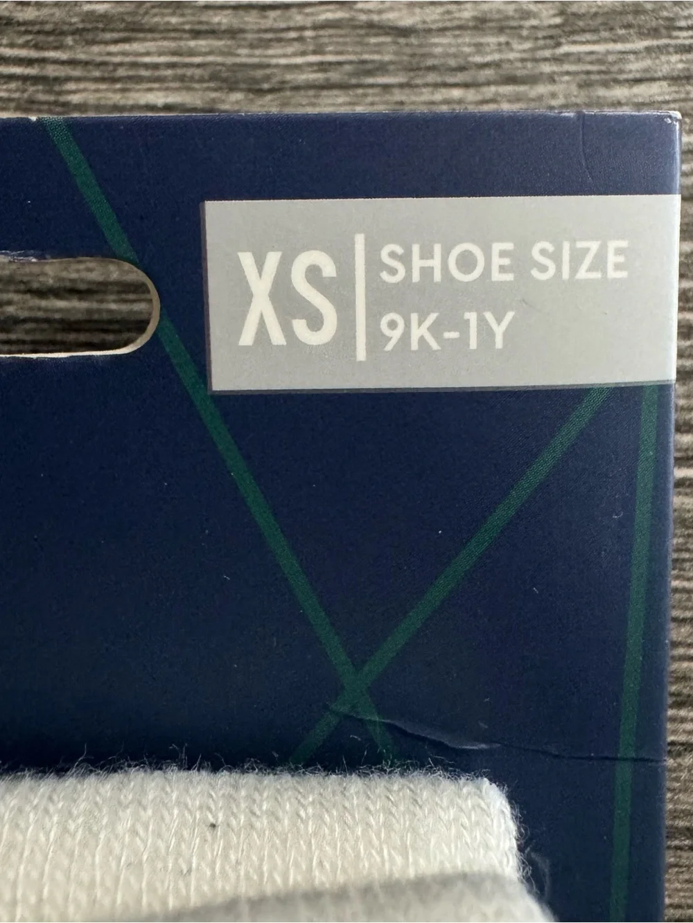 DSG Sanitary Baseball Socks Kids 2 Pack White XS Shoe Size 9K - 1Y